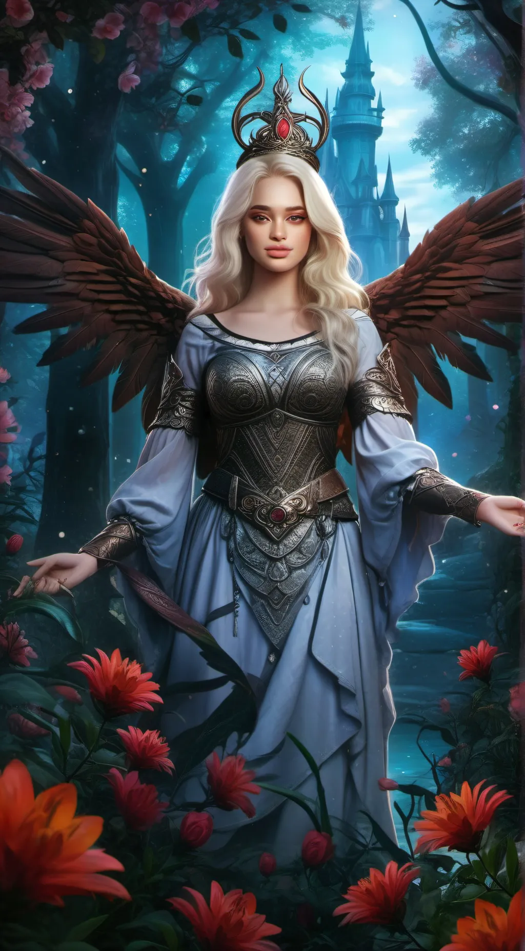 ai character: HOhAbama ak LigKq  background