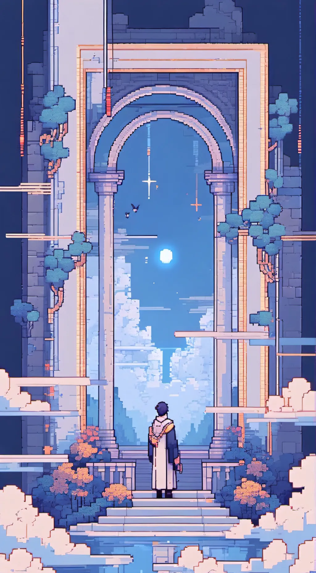 ai character: Imago background