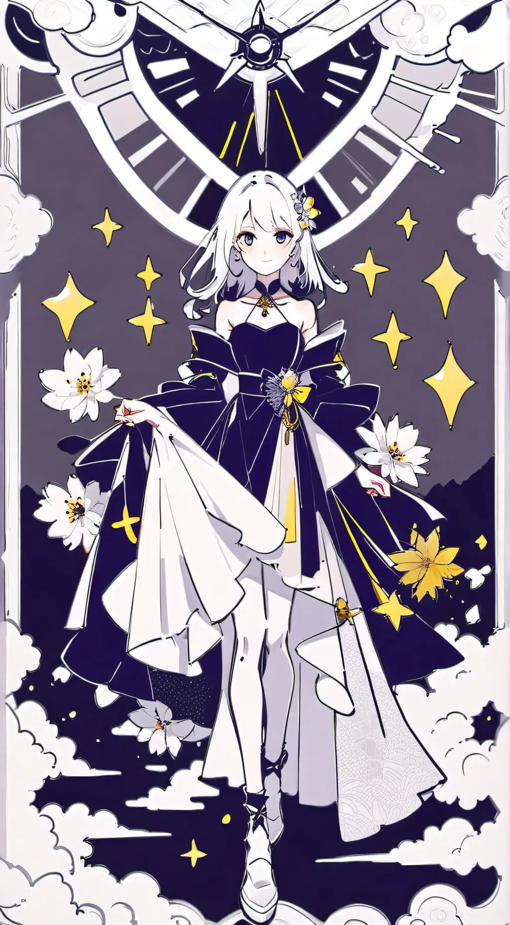 ai character: KNY fiesta background