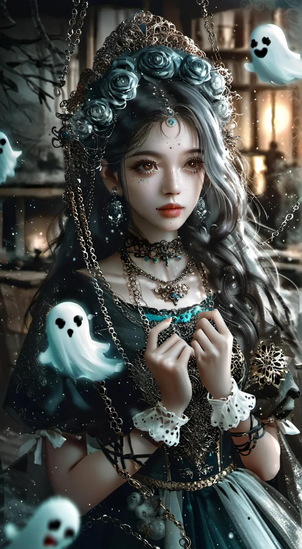 ai character: twisted Connie background