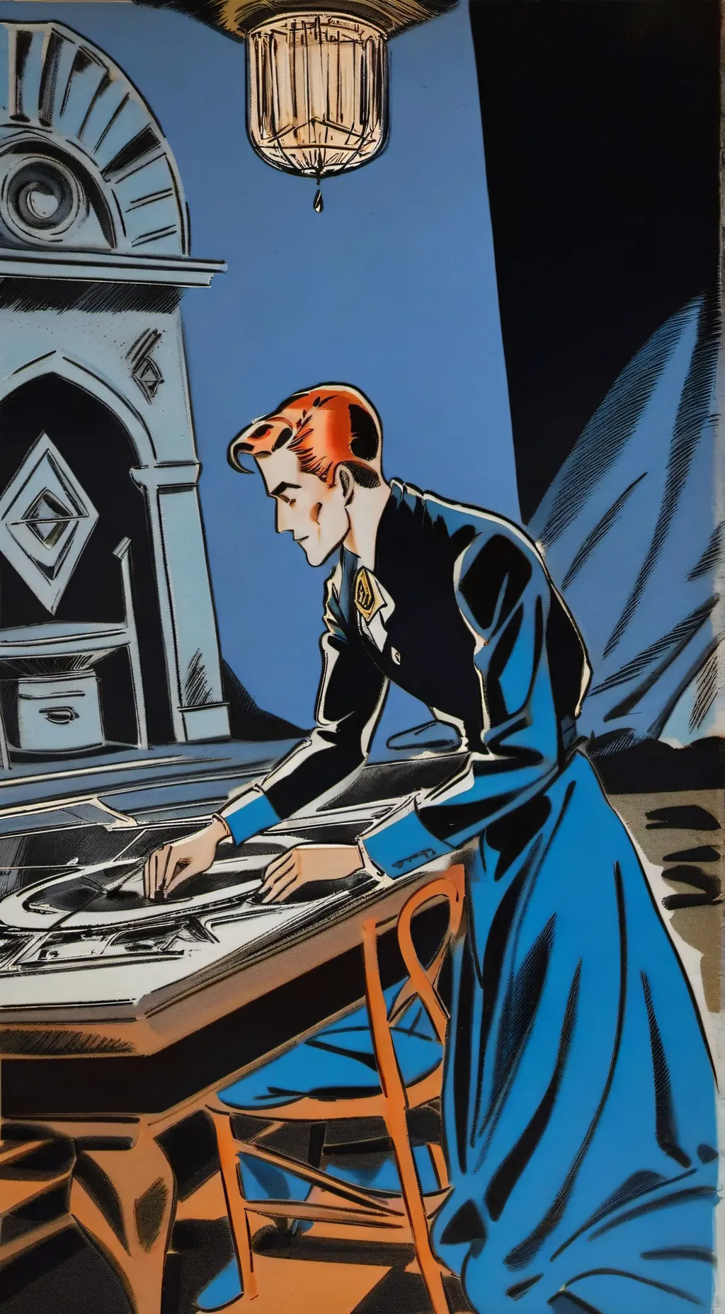 ai character: table background