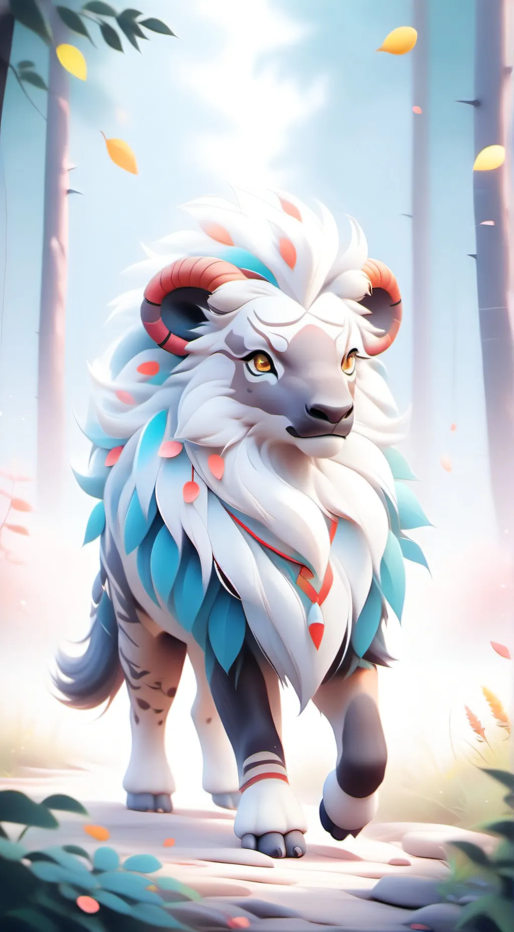 ai character: Leo background