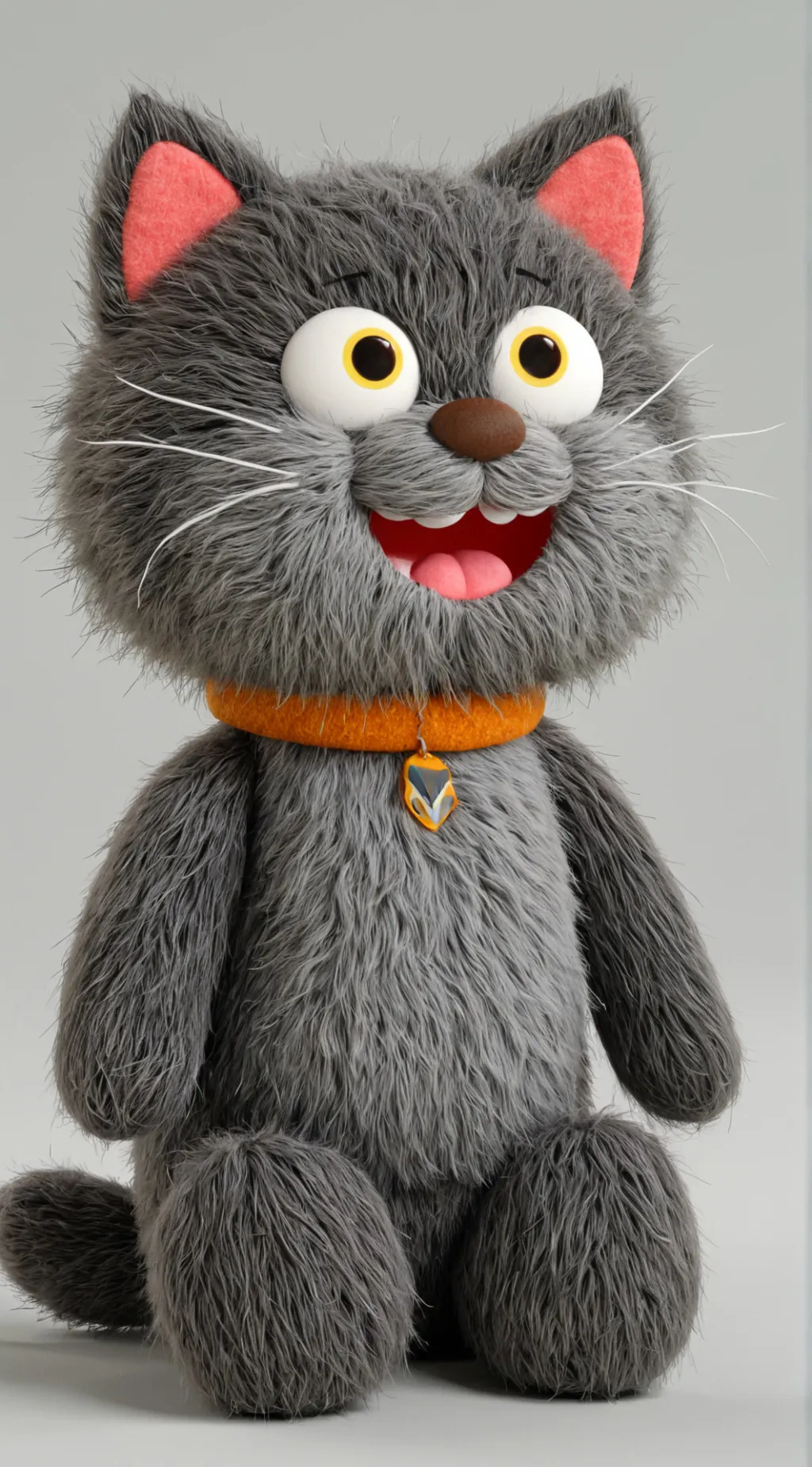 ai character: Cat man background