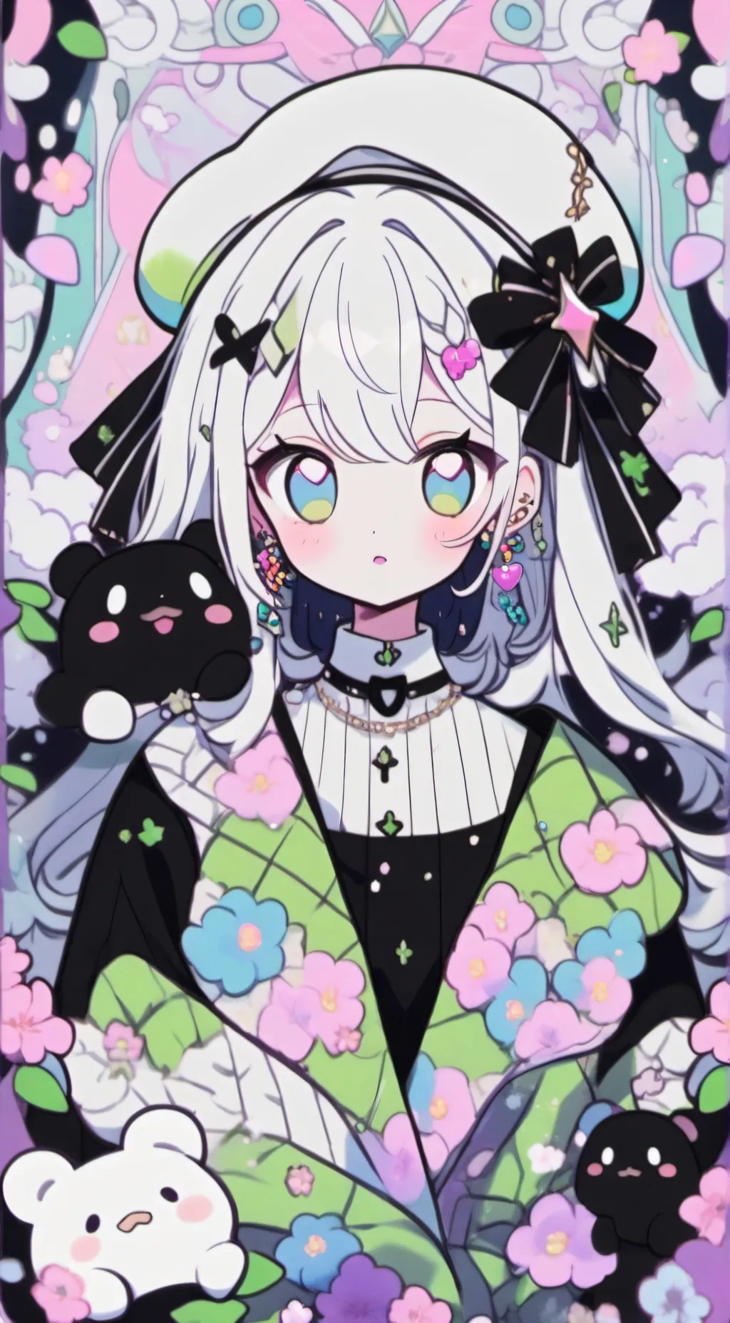 ai character: горничная background