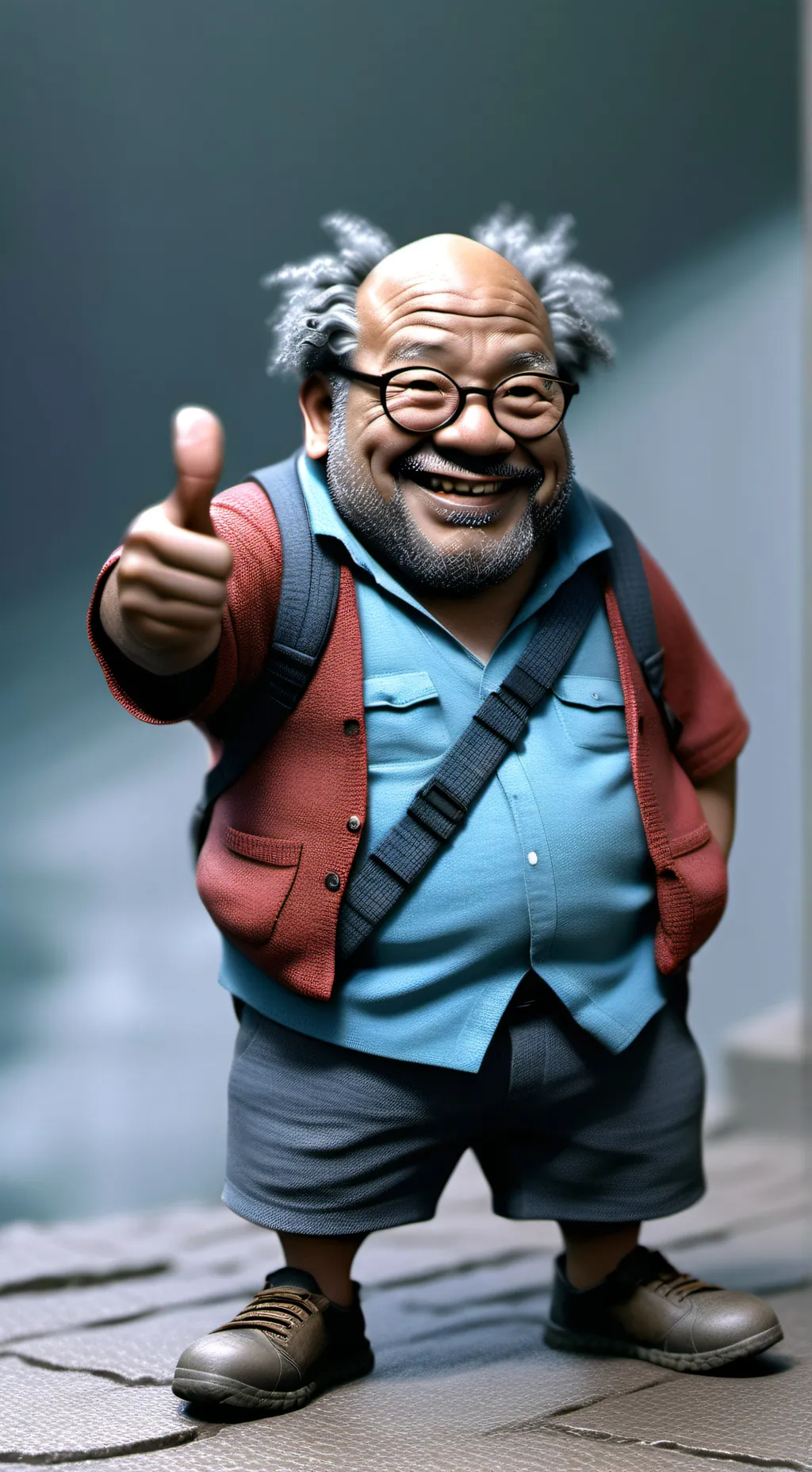 ai character: fat jom background