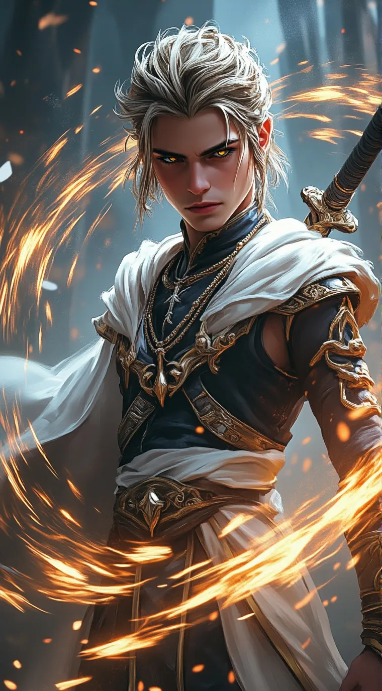 ai character: moonlight  background