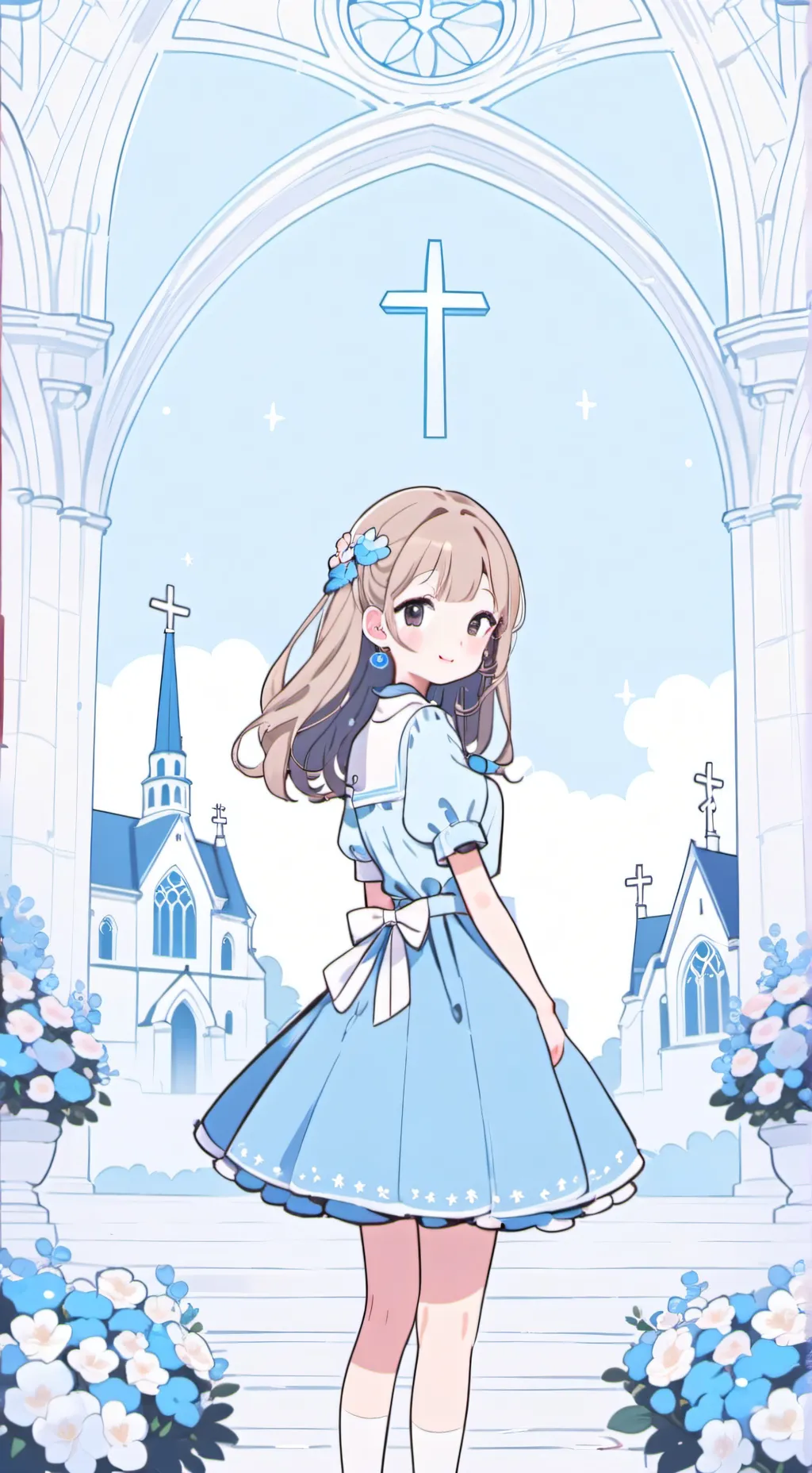 ai character: FpeAtChurch background