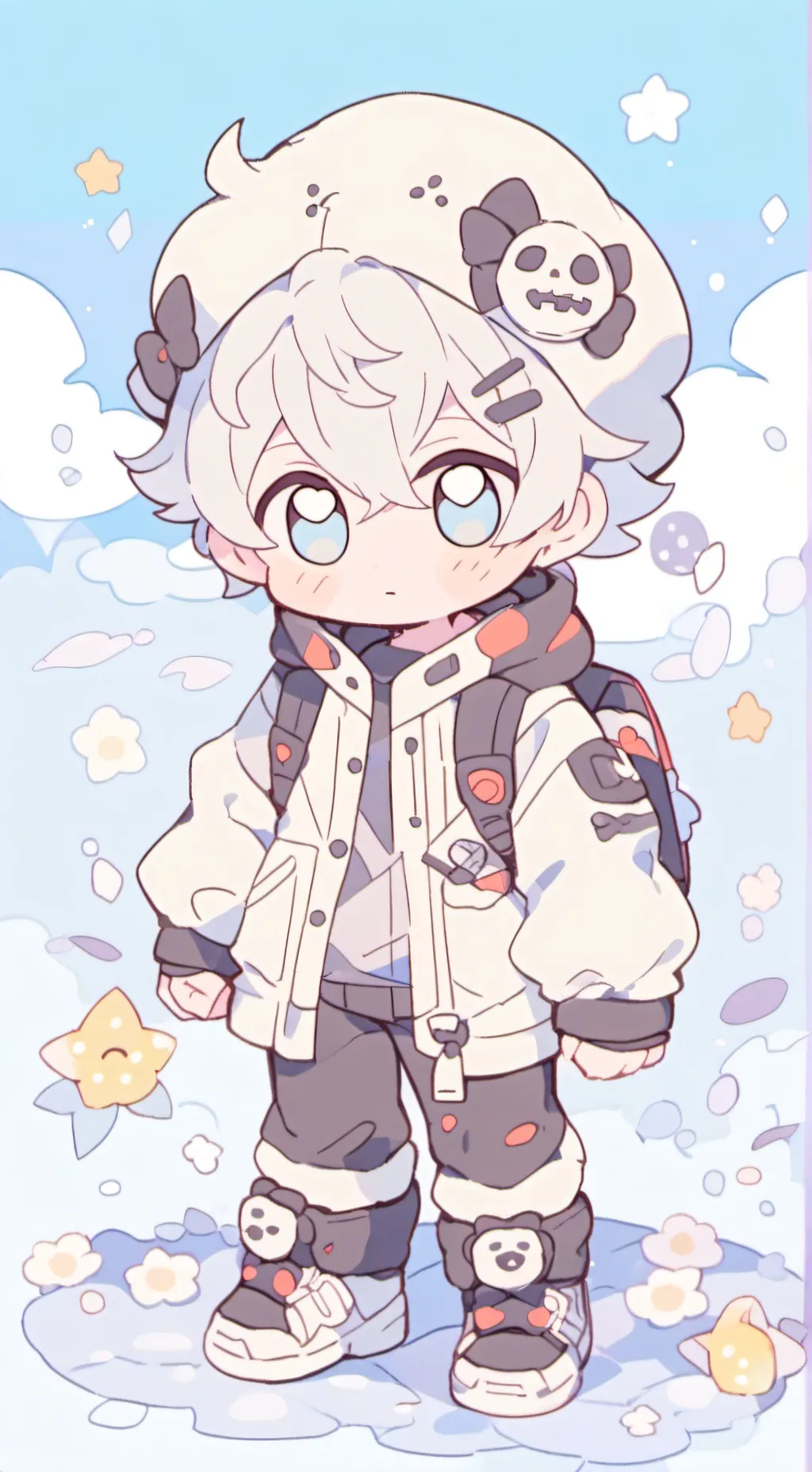 ai character: Max background