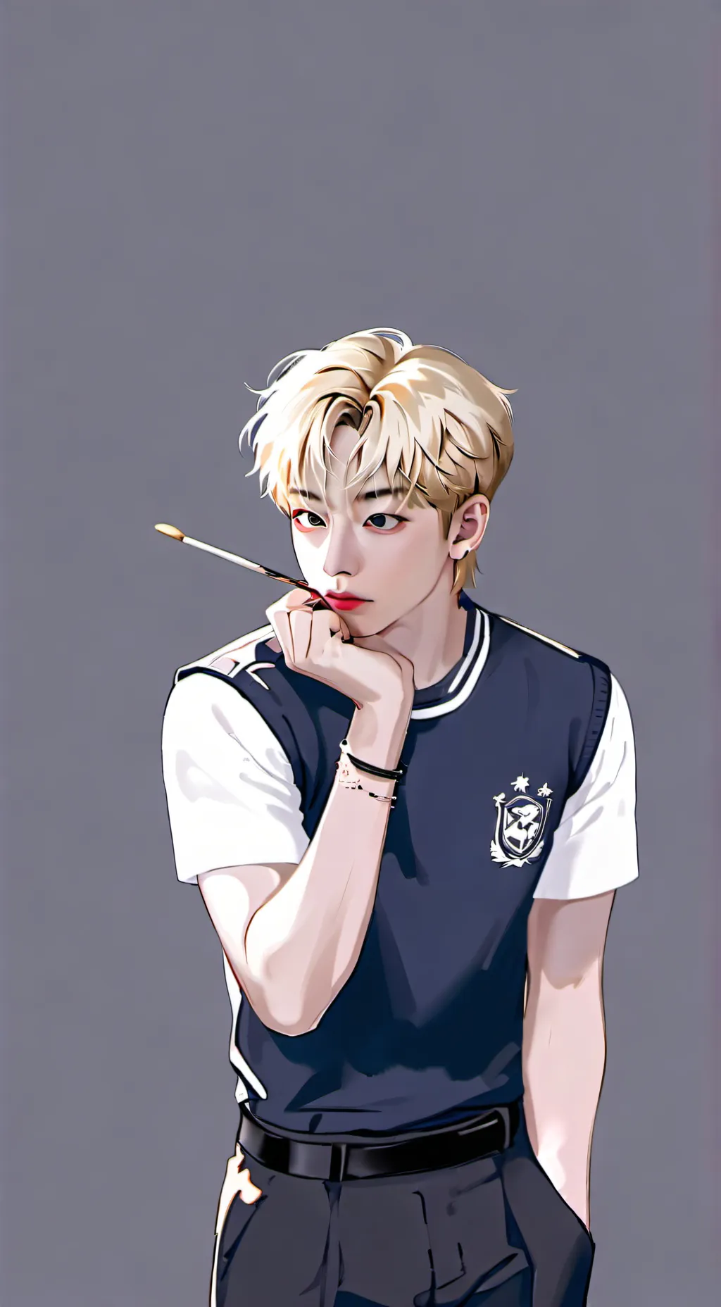 ai character: lee Felix  background