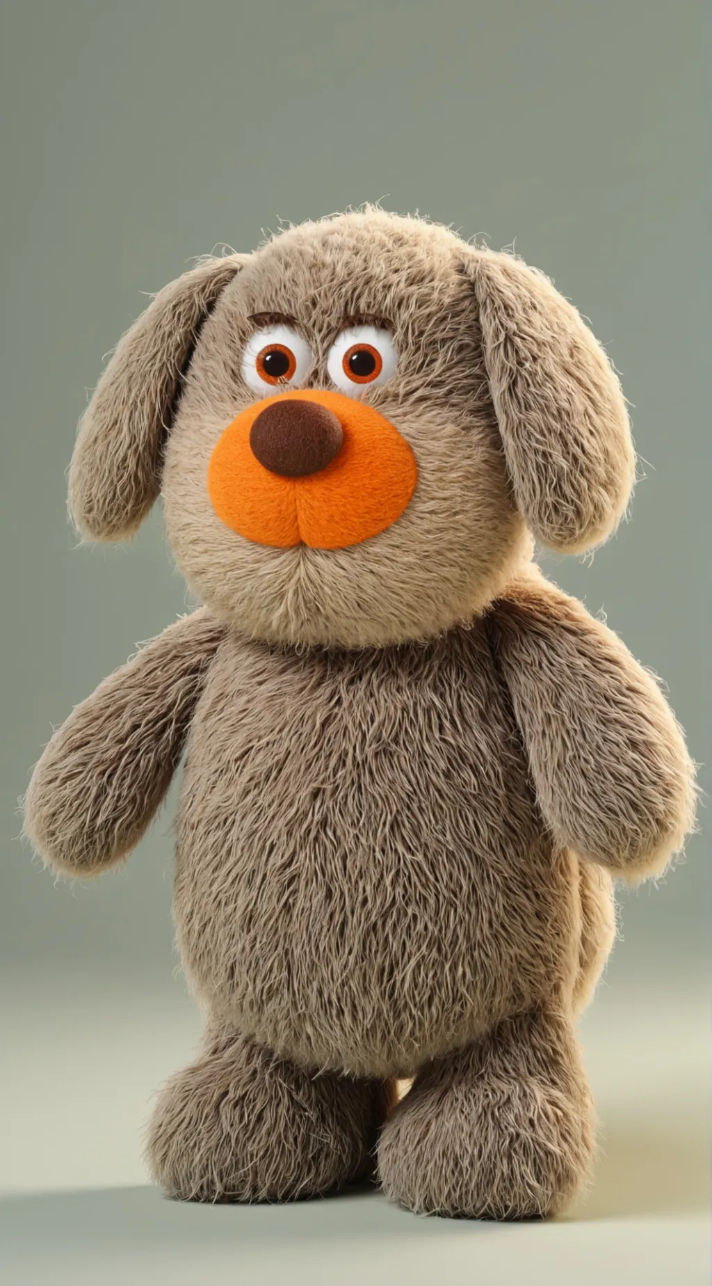 ai character: Plushie background