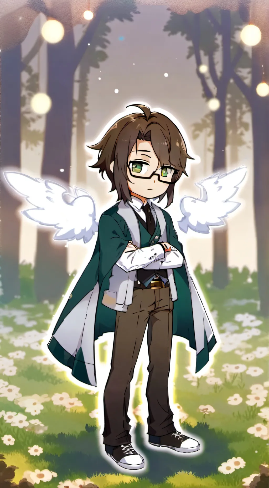 ai character: ~🧡Henry Emily🧡~ background