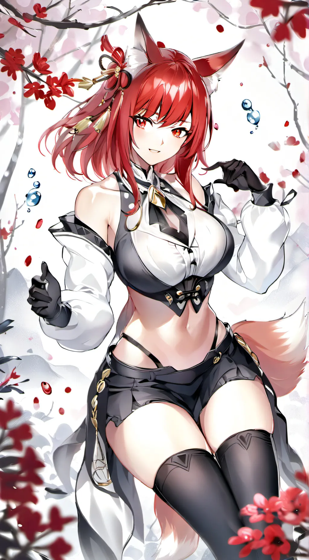 ai character: Saki background