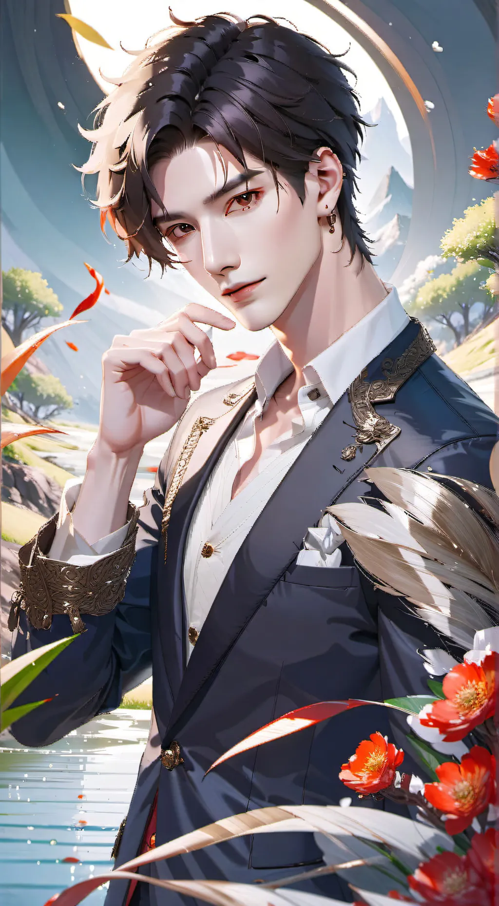 ai character: Idk background