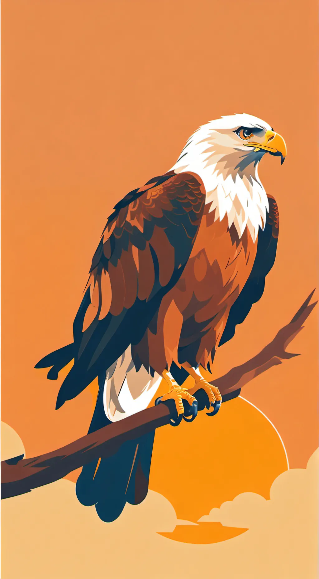 ai character: Sky background