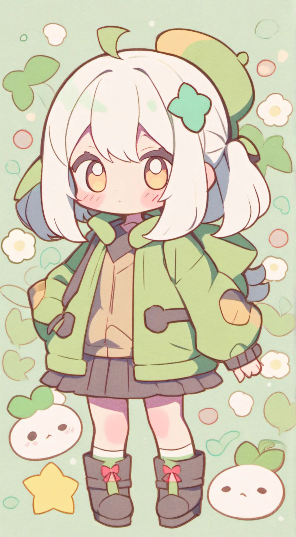 ai character: Bakugo  background