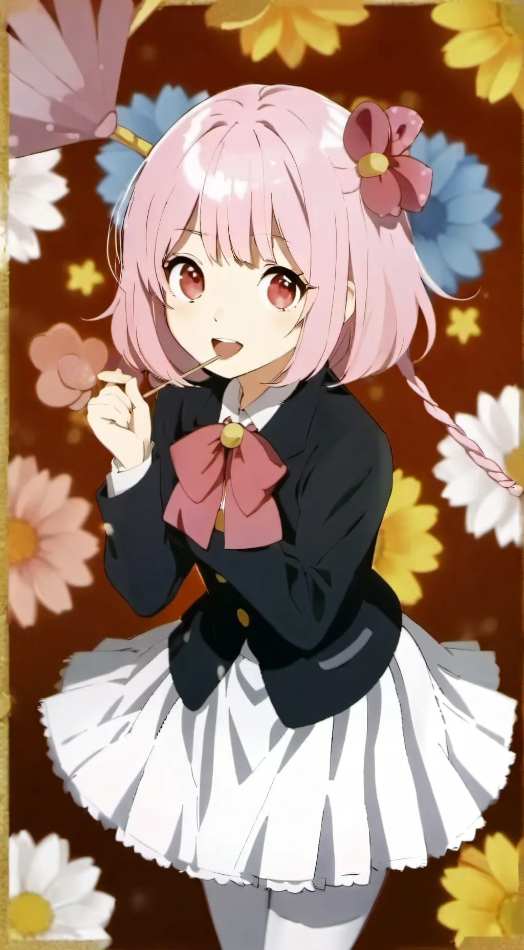 ai character: Superpower school  background