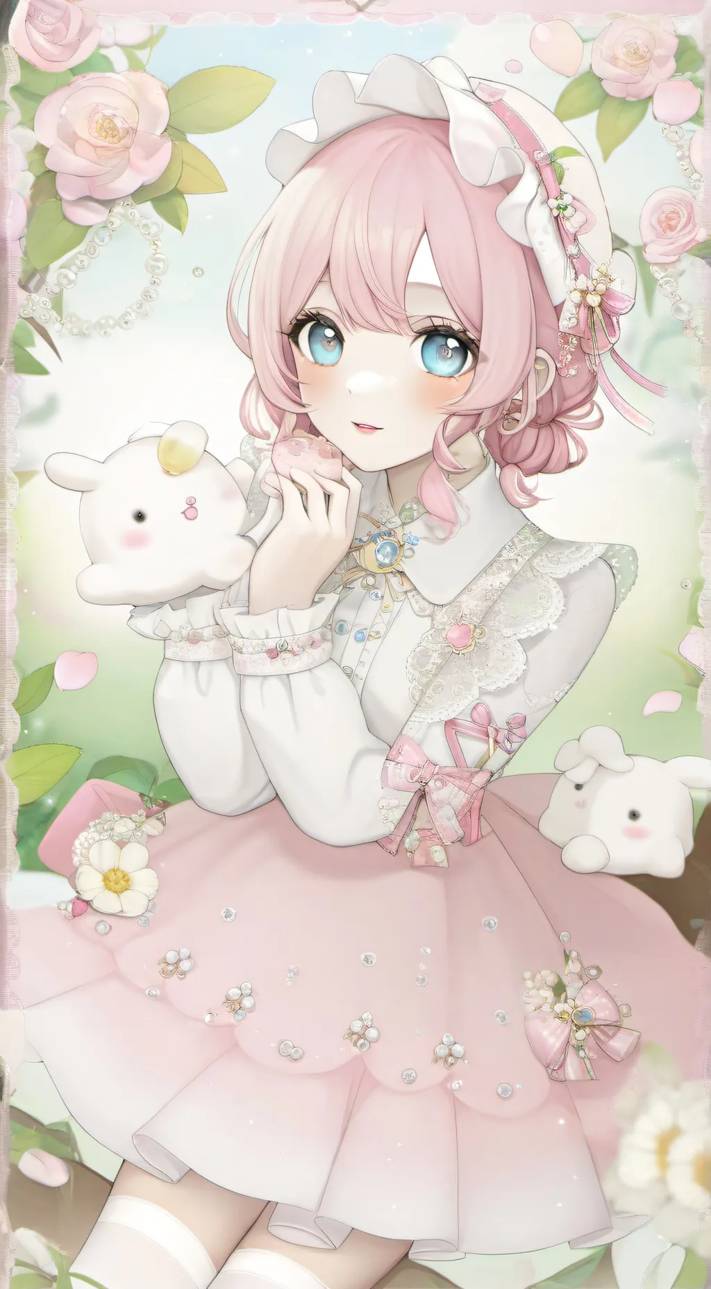 ai character: Grace background