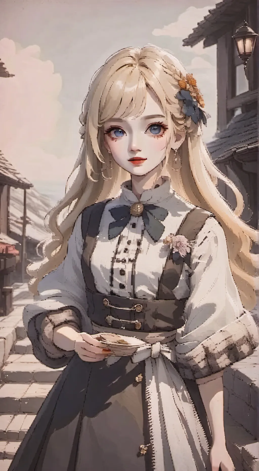 ai character: lily background