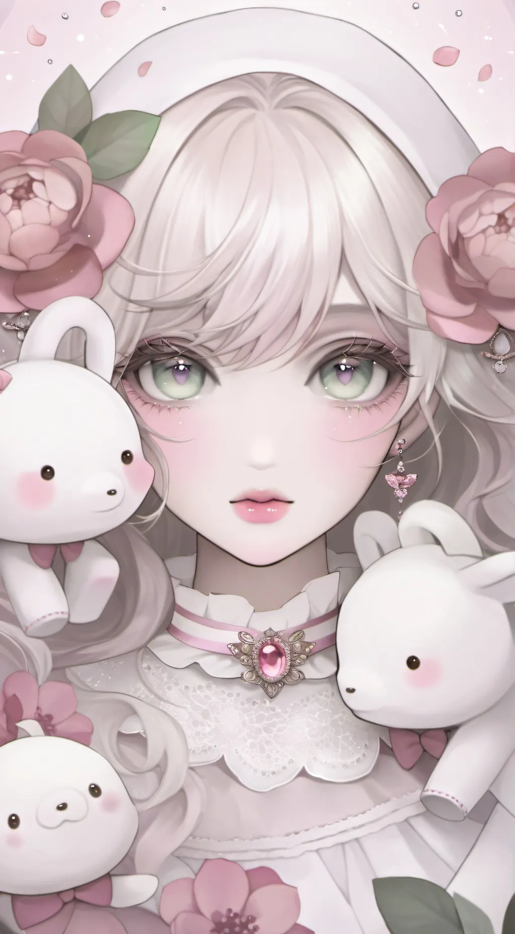 ai character: Вероника  background