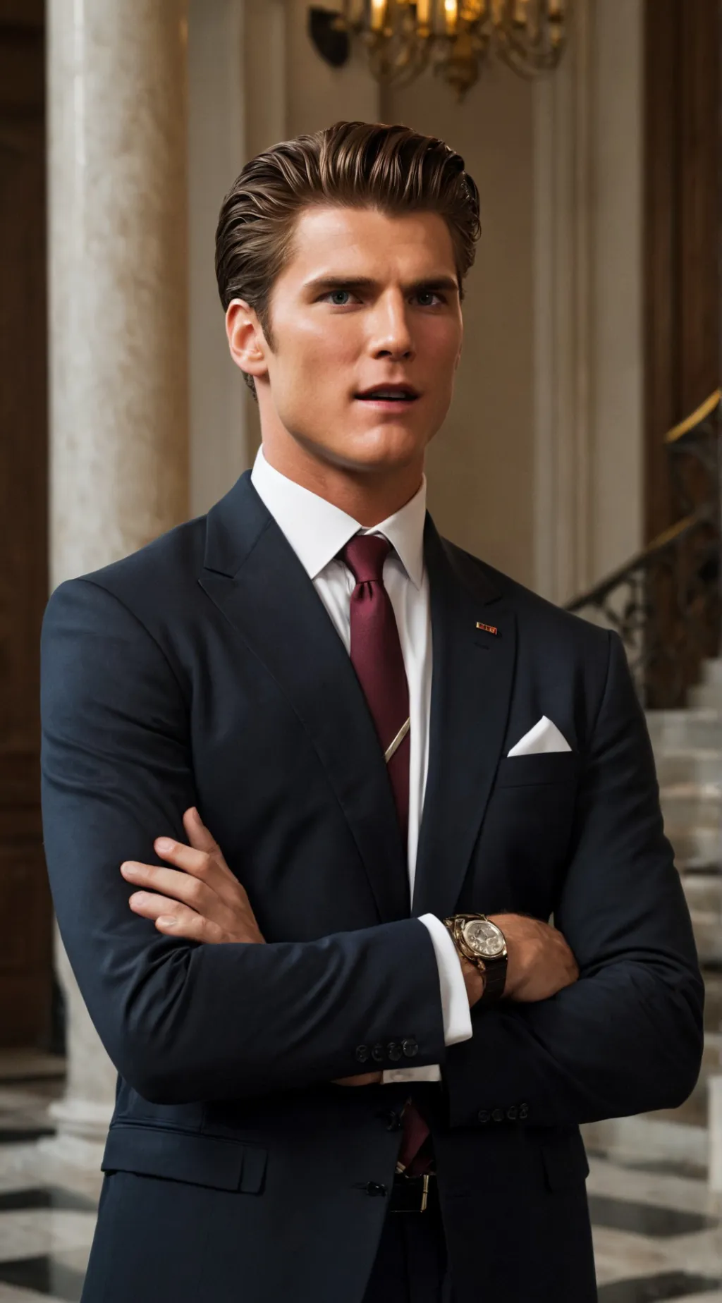 ai character: Travis Miller background