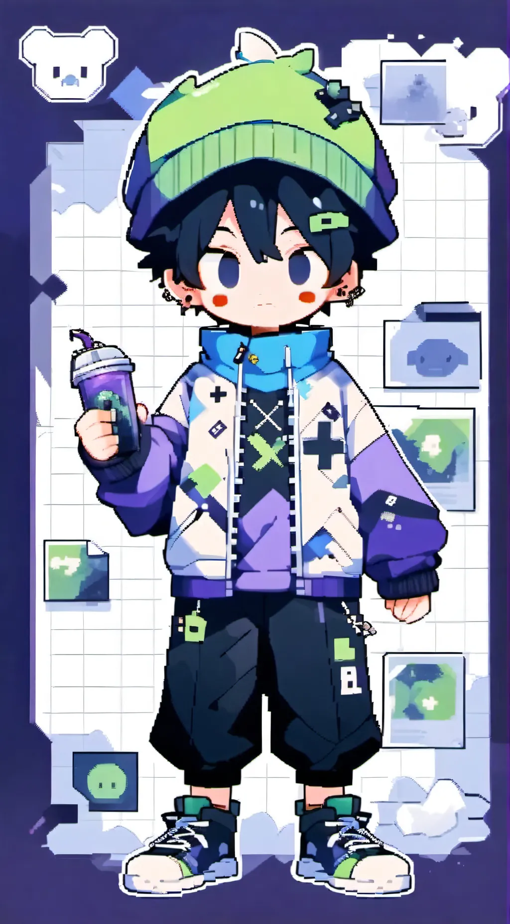 ai character: Unknown background