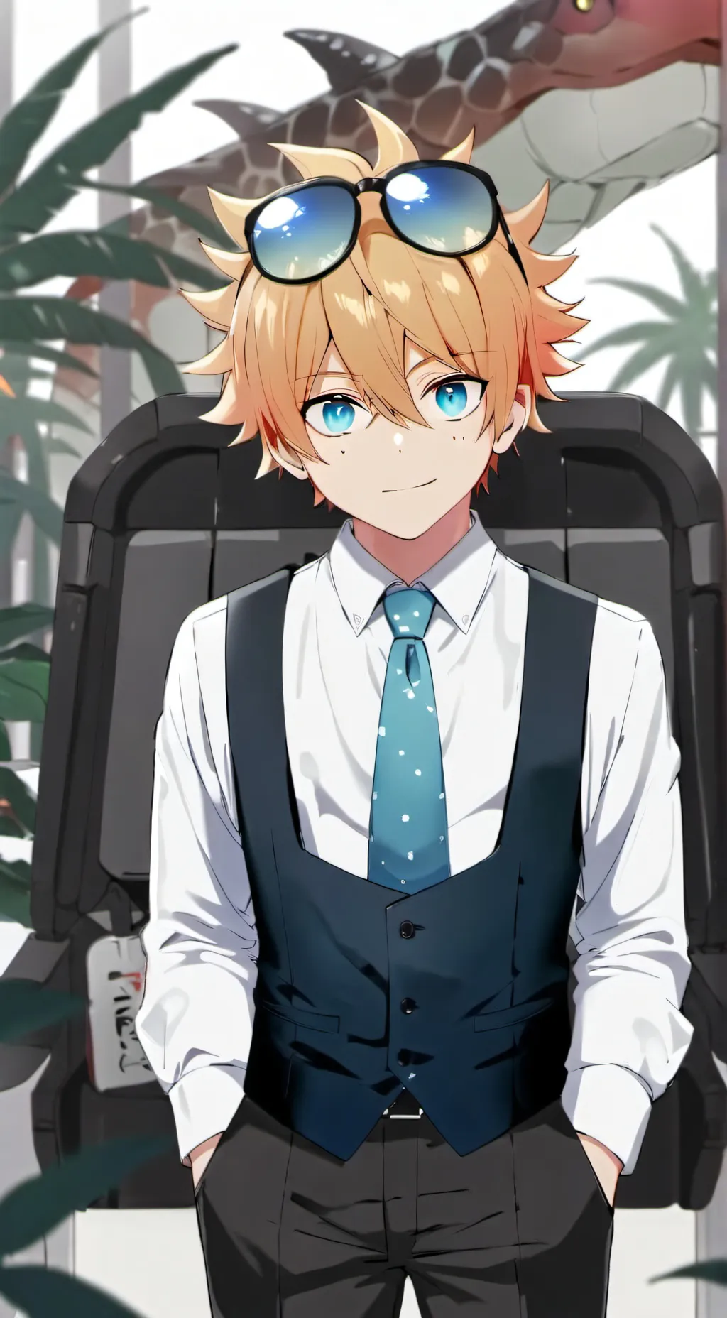 ai character: bebé bakugo background