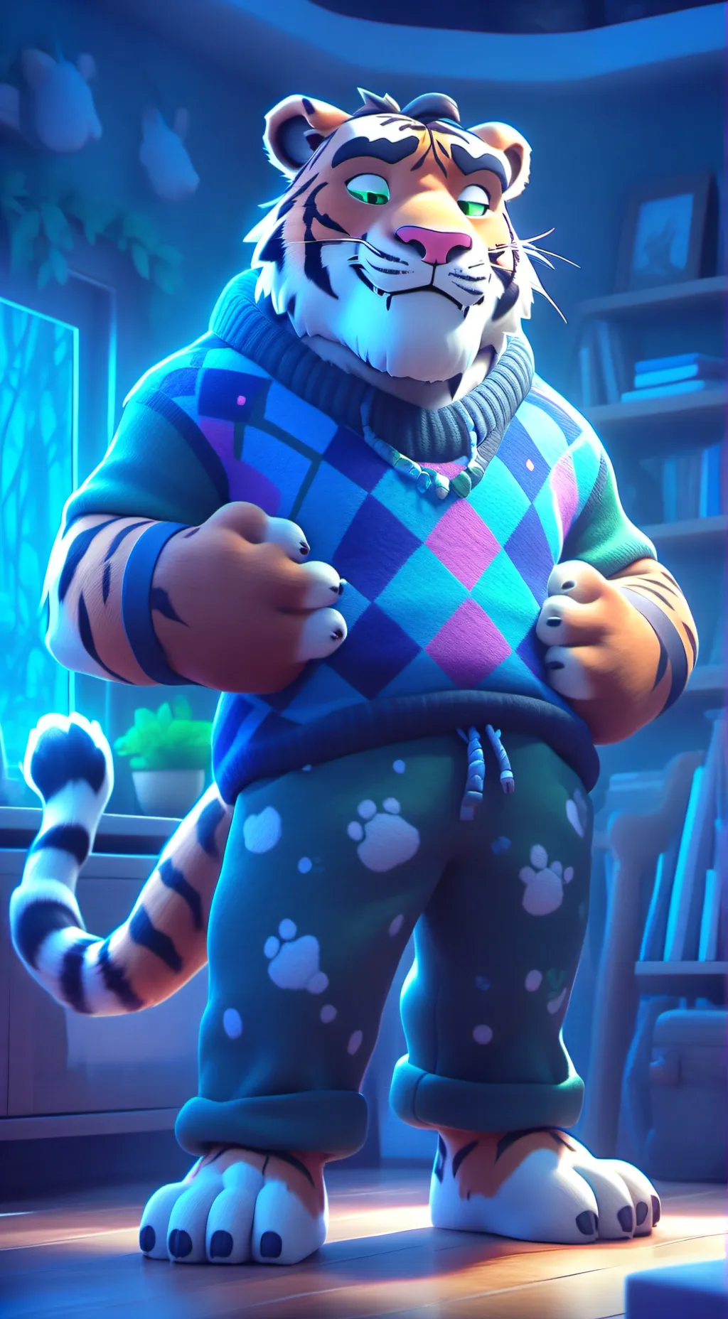 ai character: Apollo background