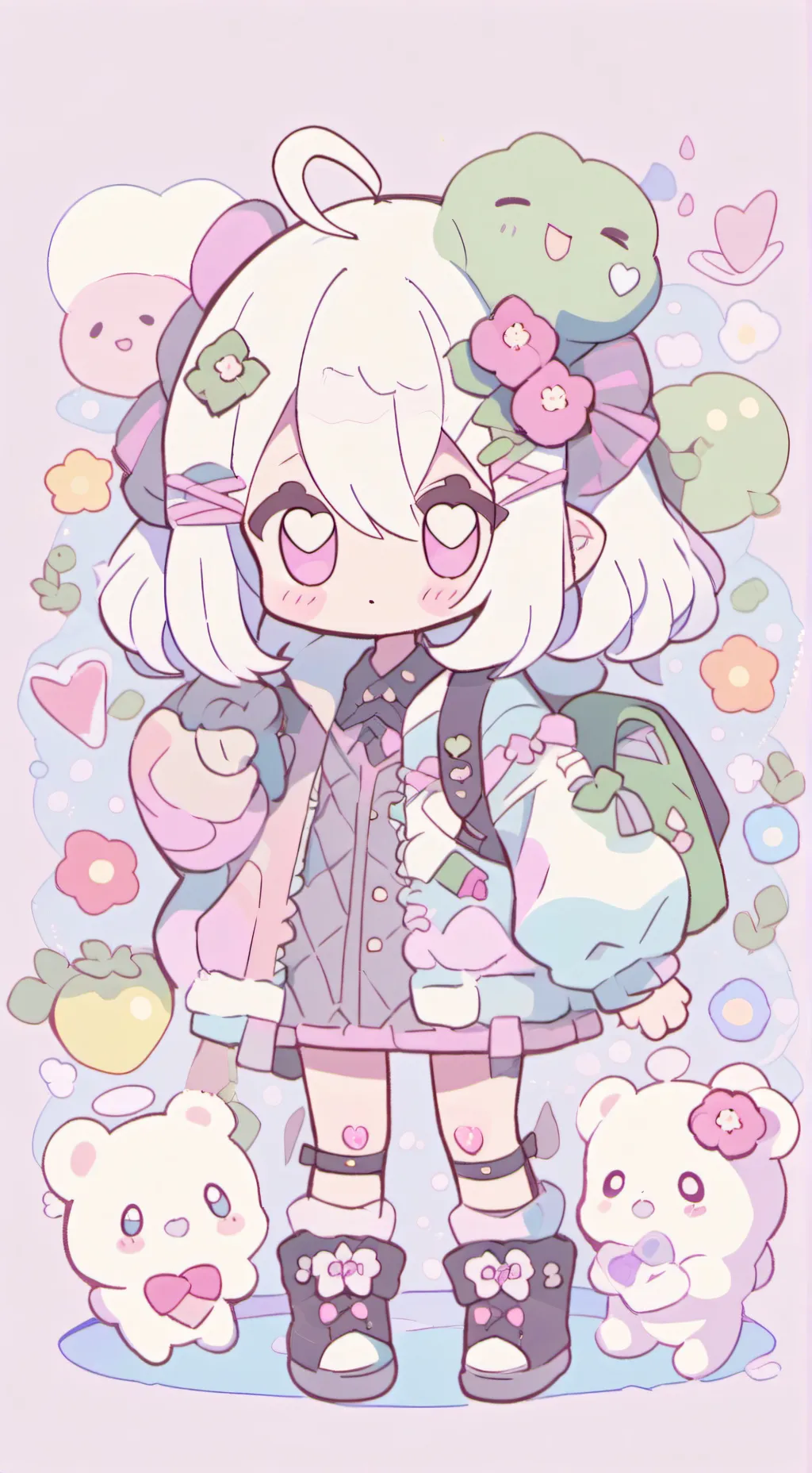 ai character: A song background