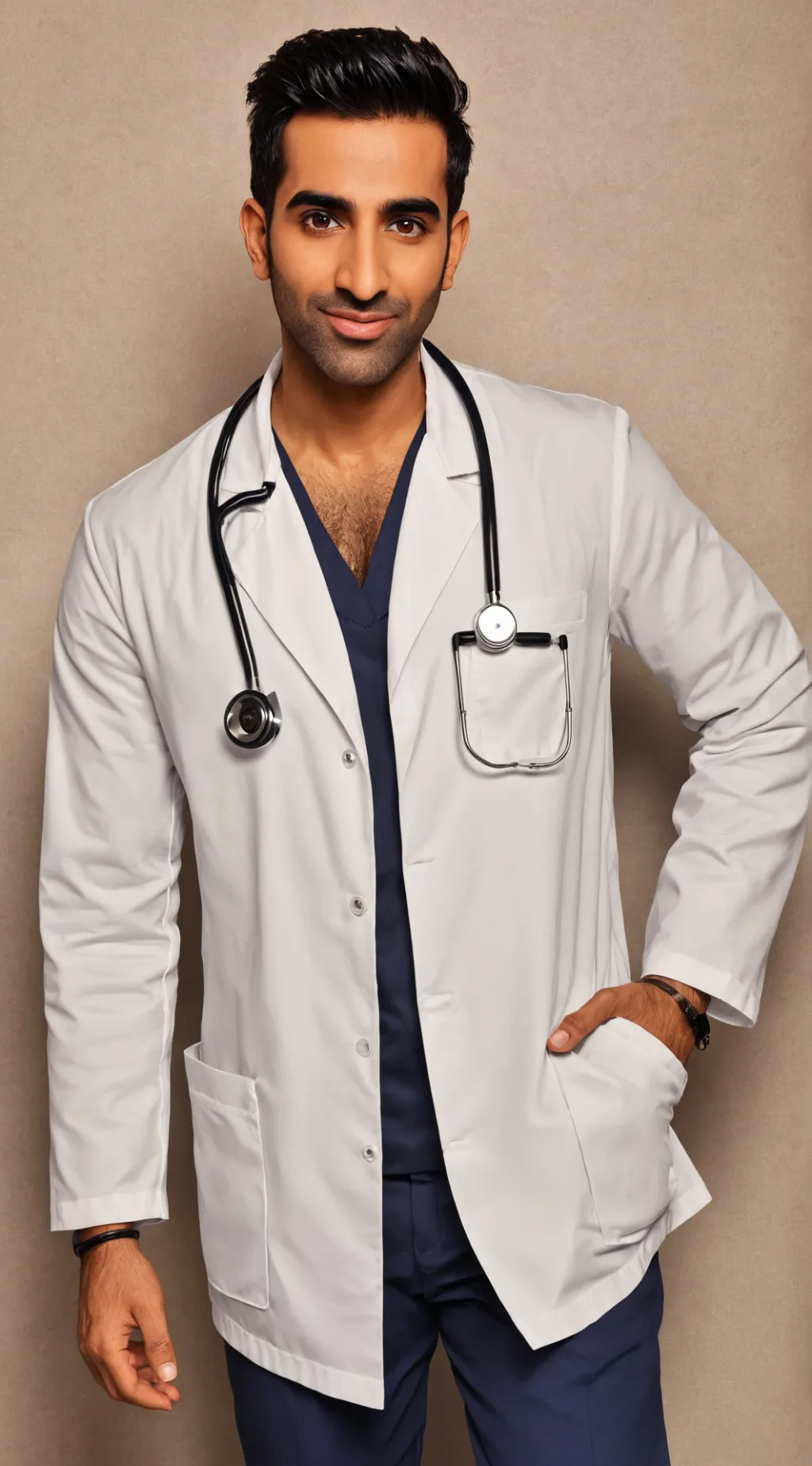 ai character: Dr ranj background