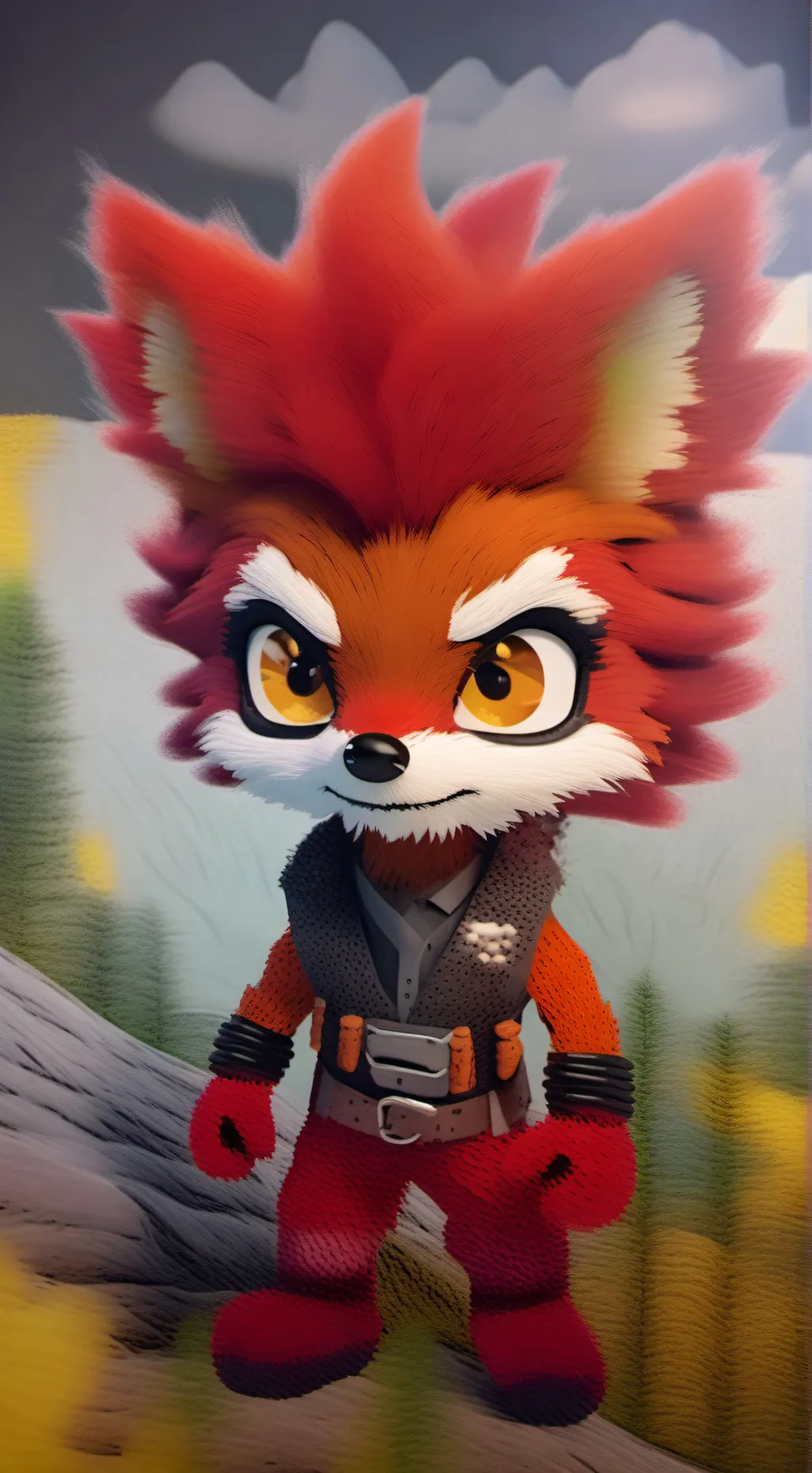 ai character: reyd background