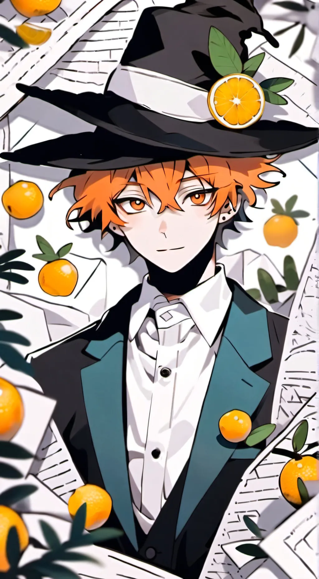 ai character: CH as Ochaco's Bro background