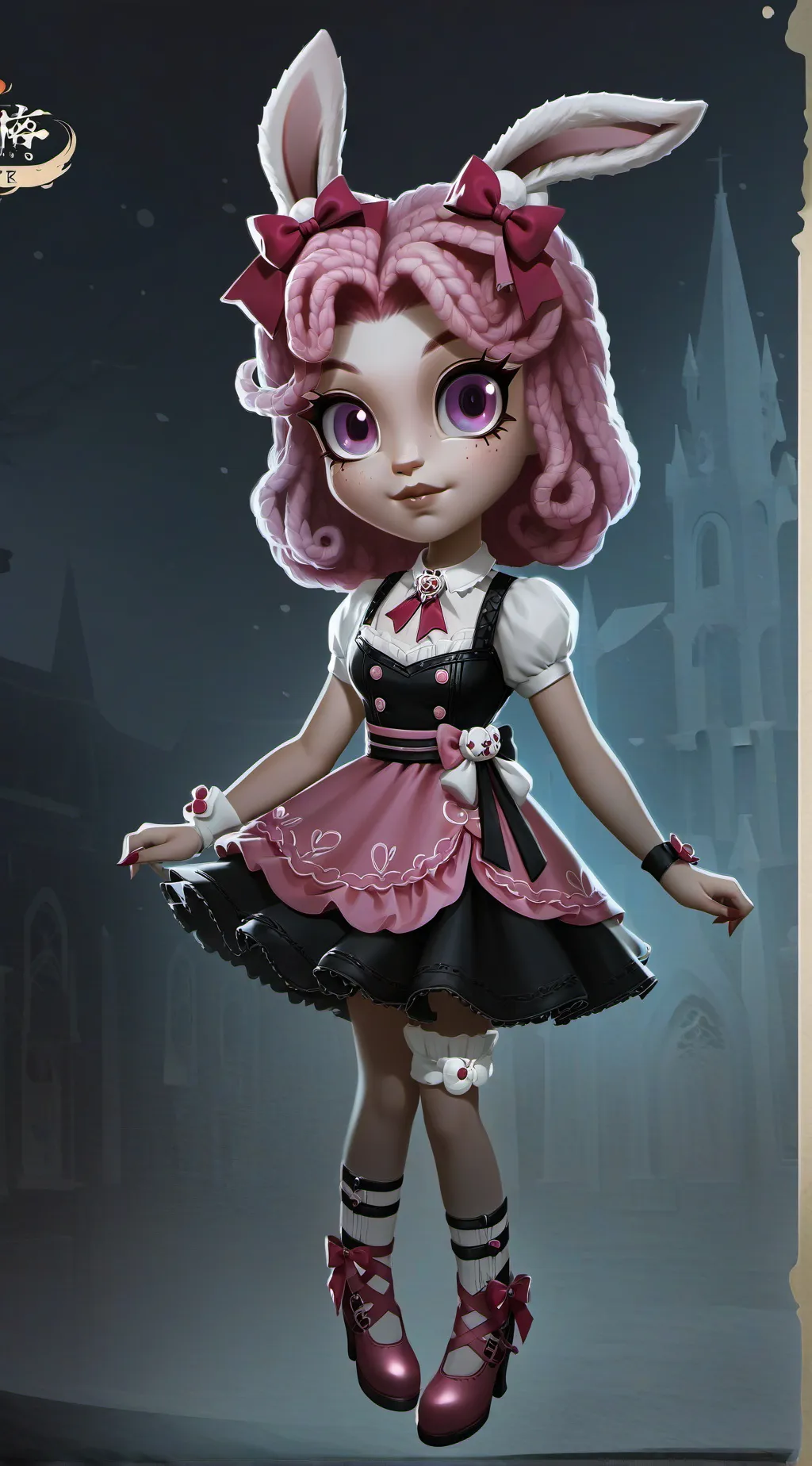 ai character: Pinki background