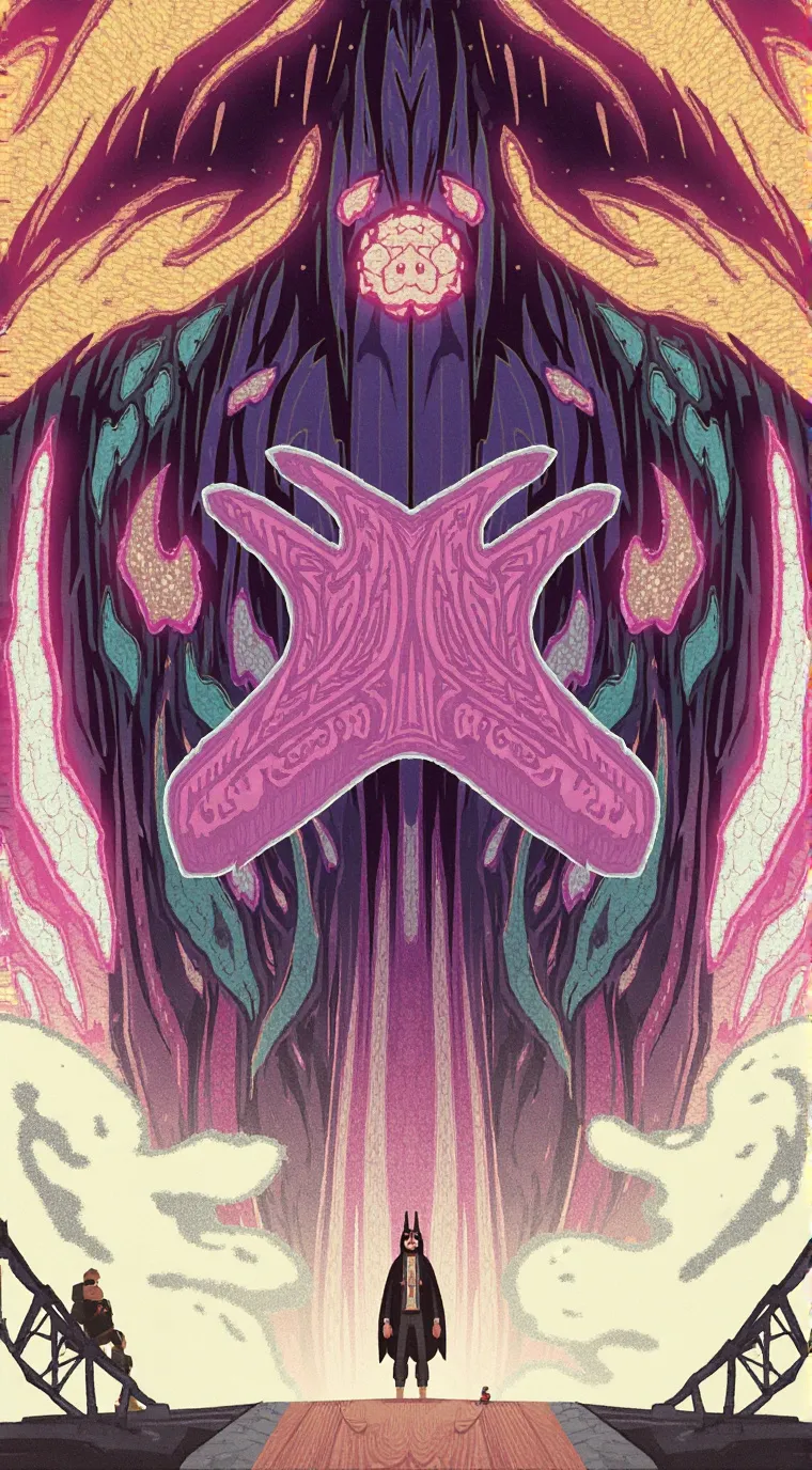 ai character: Skull watcher background