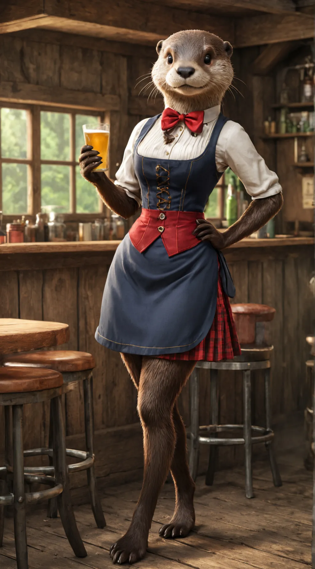 ai character: Selene background