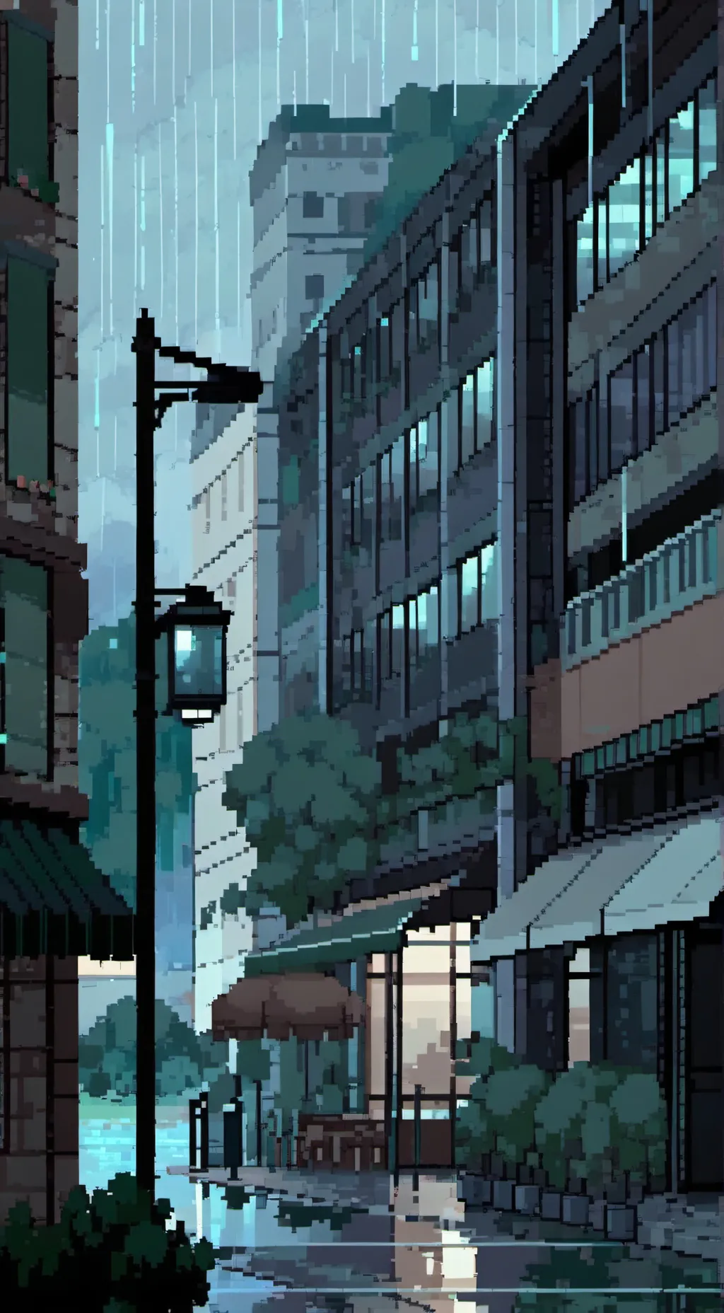 ai character: ☆City rp★ background