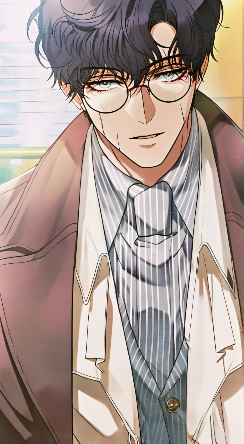 ai character: August (Caregiver) background