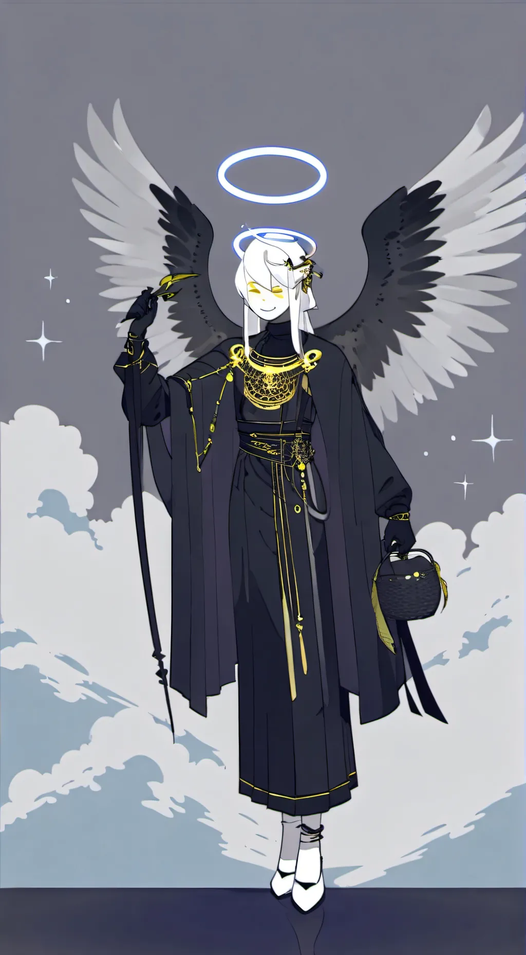 ai character: Black Angels background