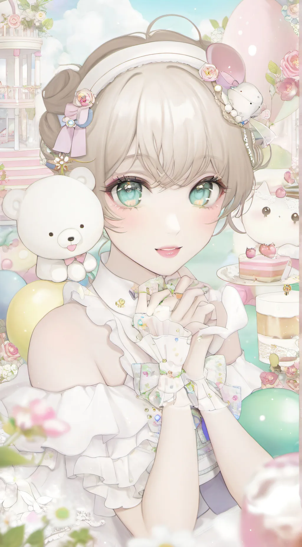 ai character: Cookie run kingdom background