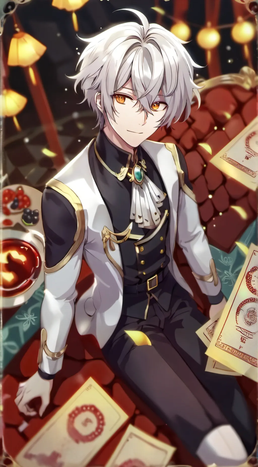 ai character: Майк background