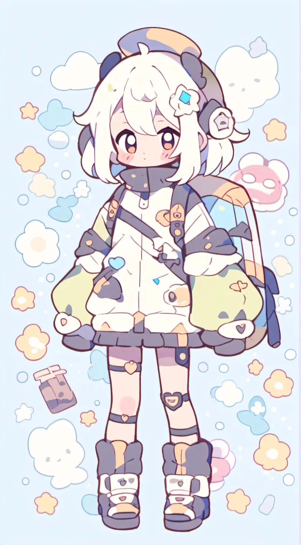 ai character: Mr.Puppet background