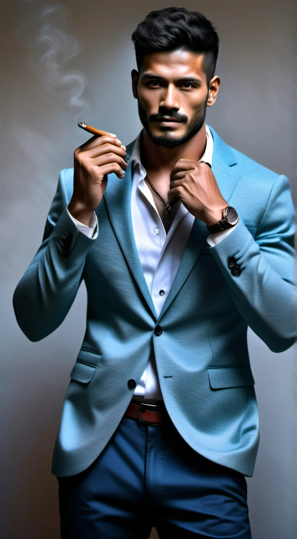 ai character: Eddie  background