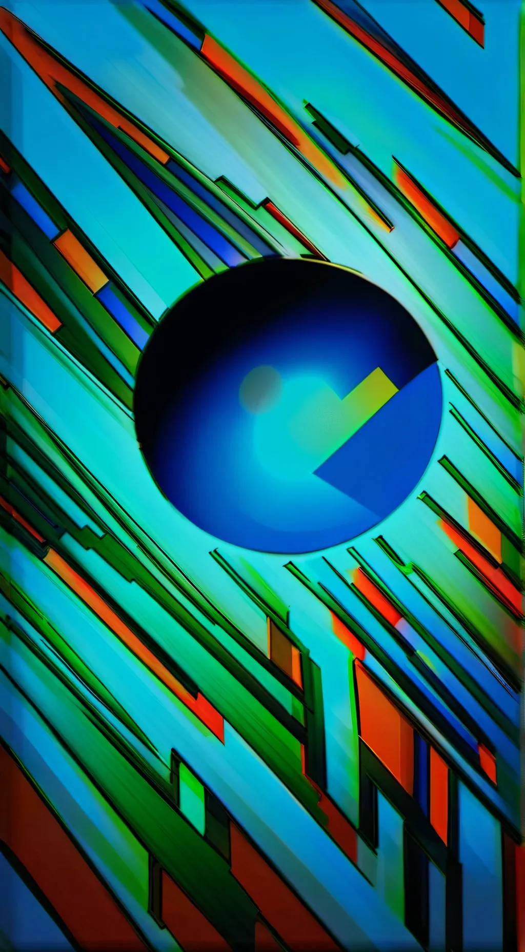 ai character: borbuja background