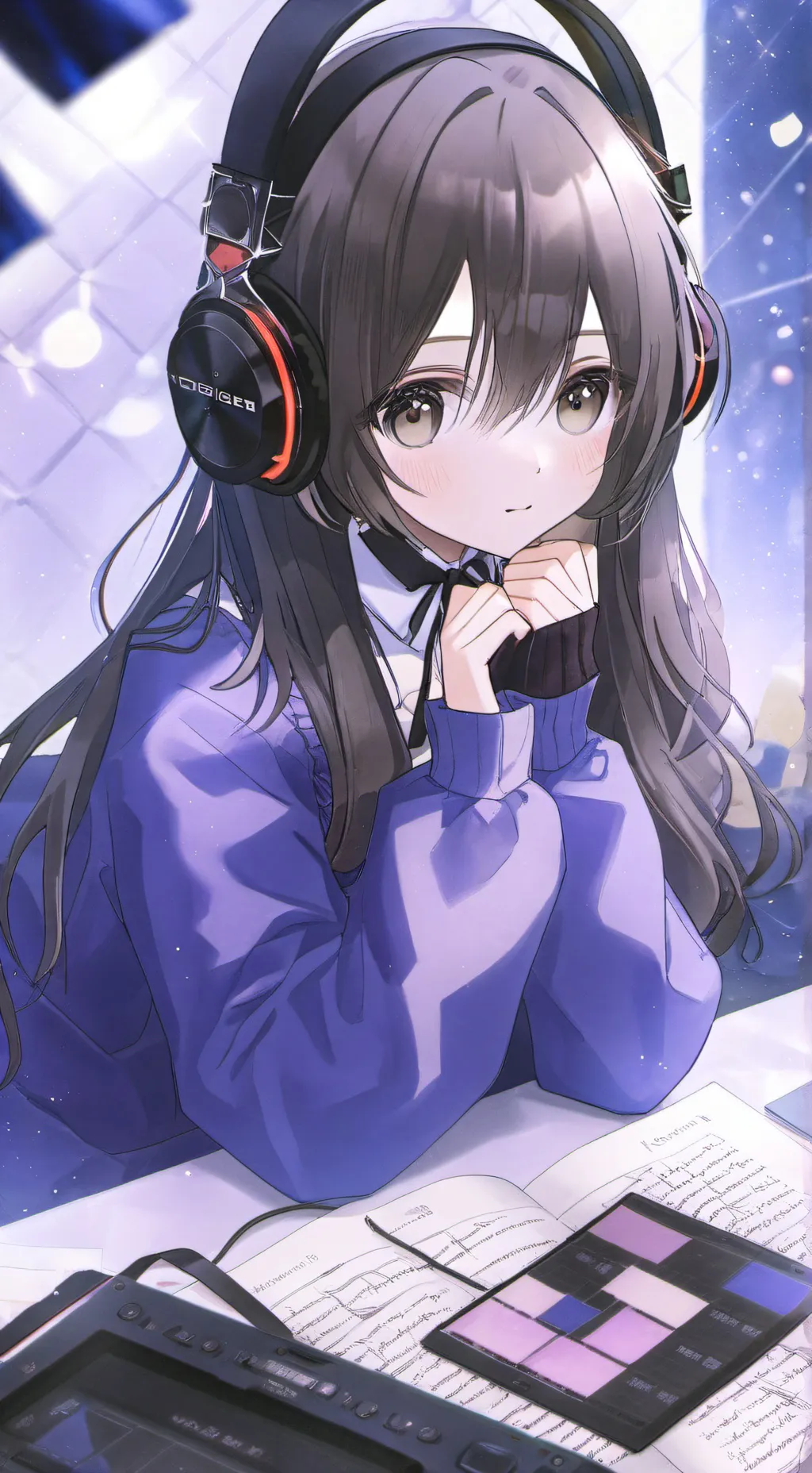 ai character: lily background