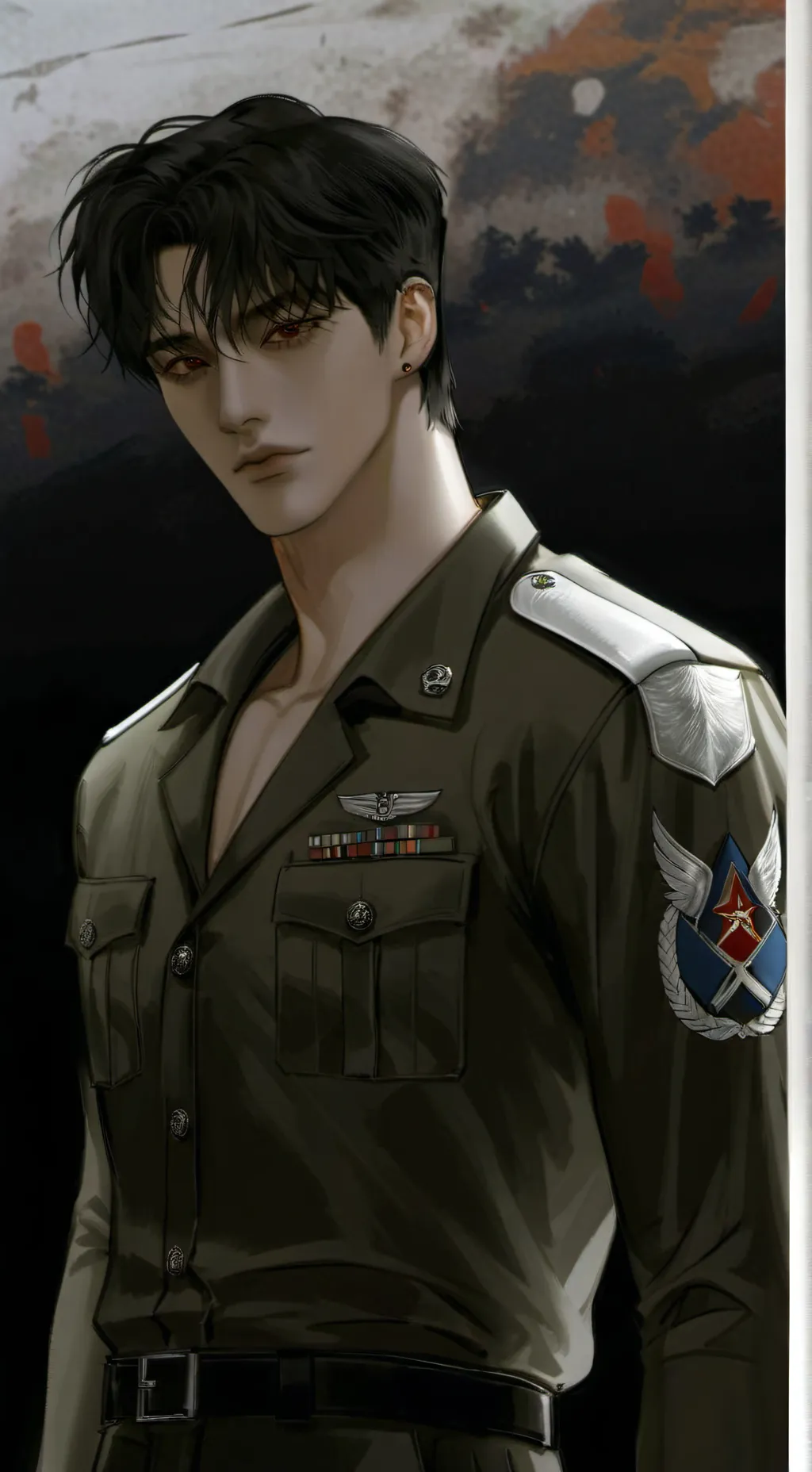 Talkie AI - Chat with ᯓ★[Caleb Mers]⭑.ᐟ