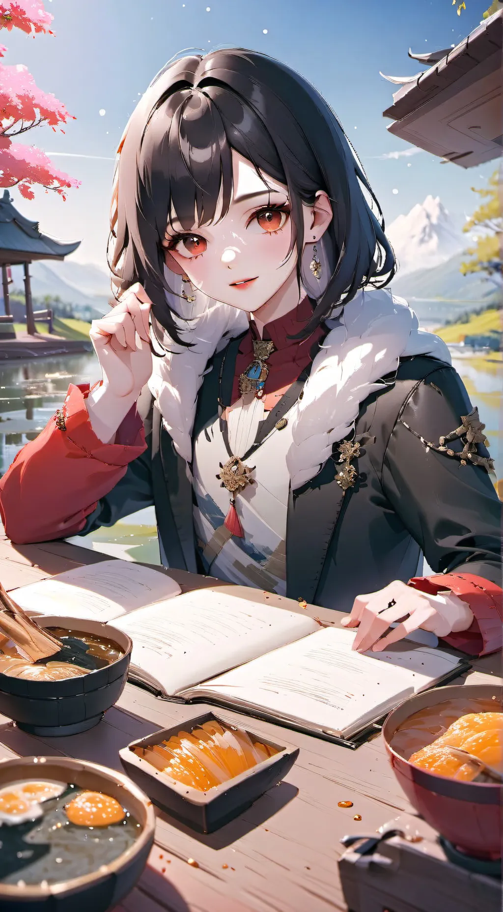 ai character: Элис background