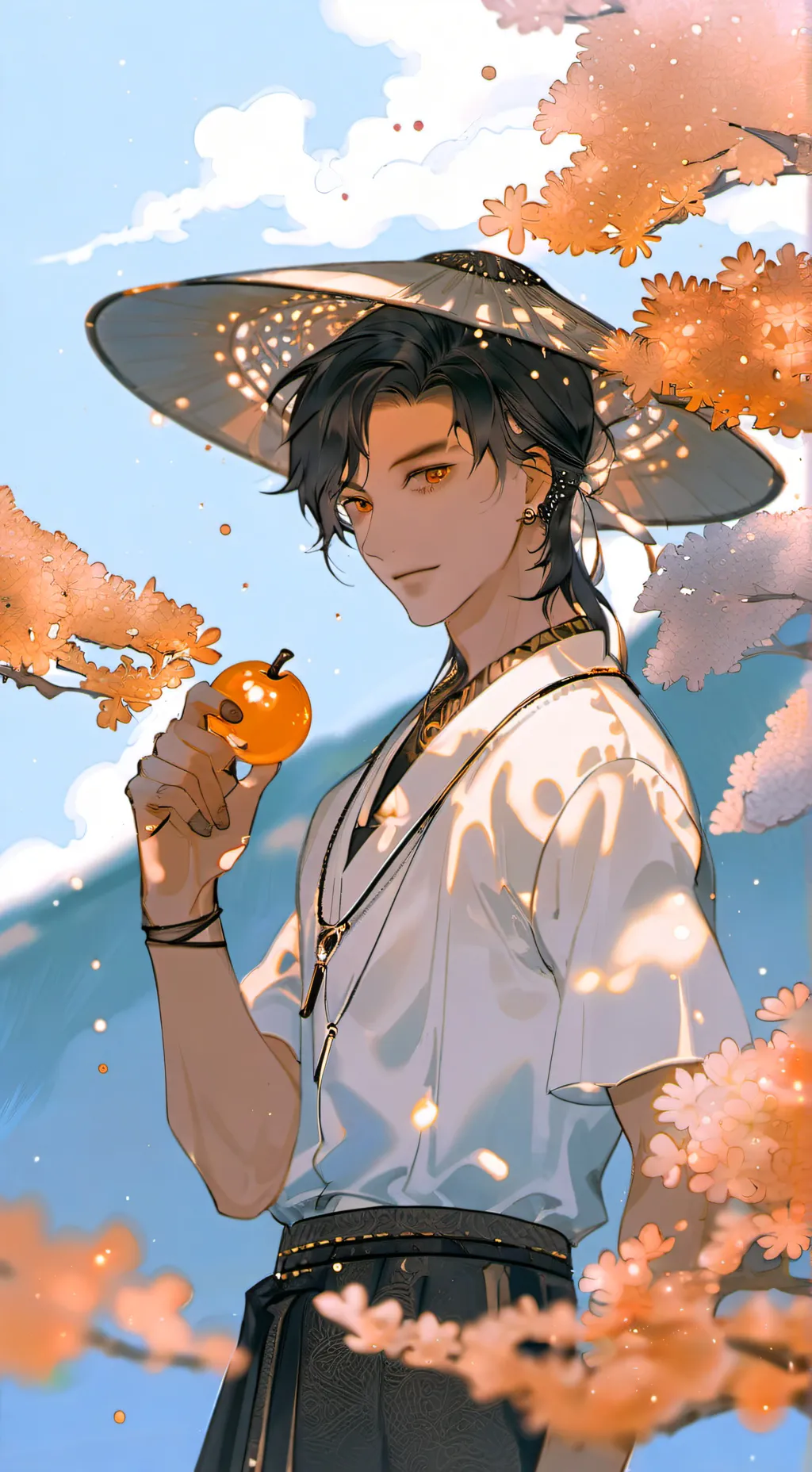 ai character: Gray? background