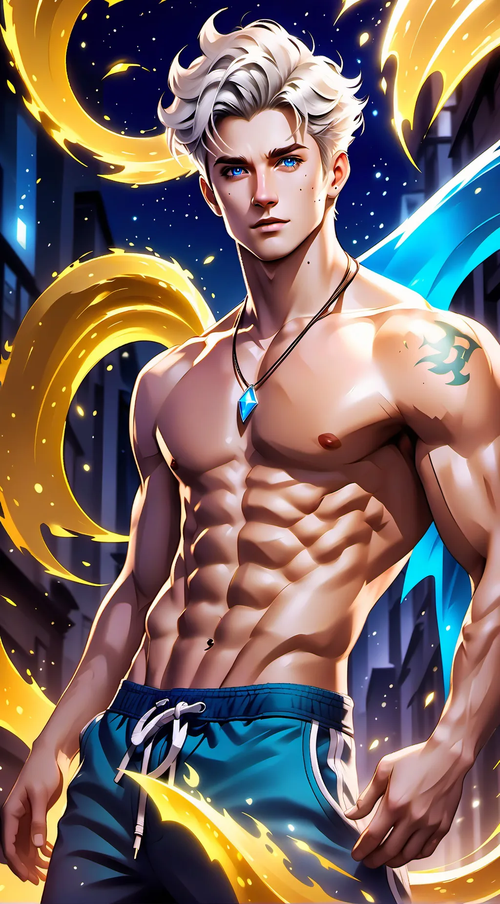 ai character: Eric  background