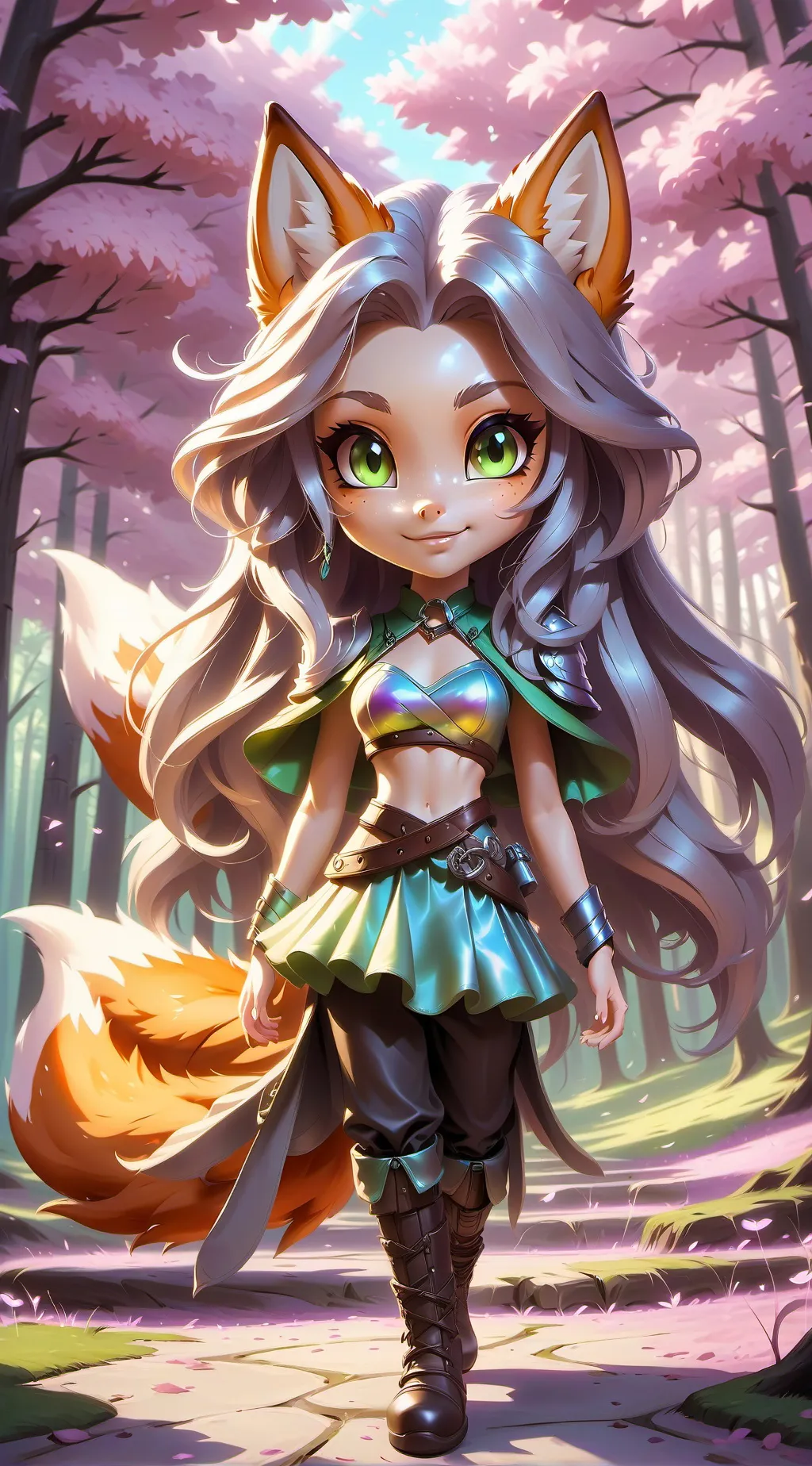 ai character: Aki background