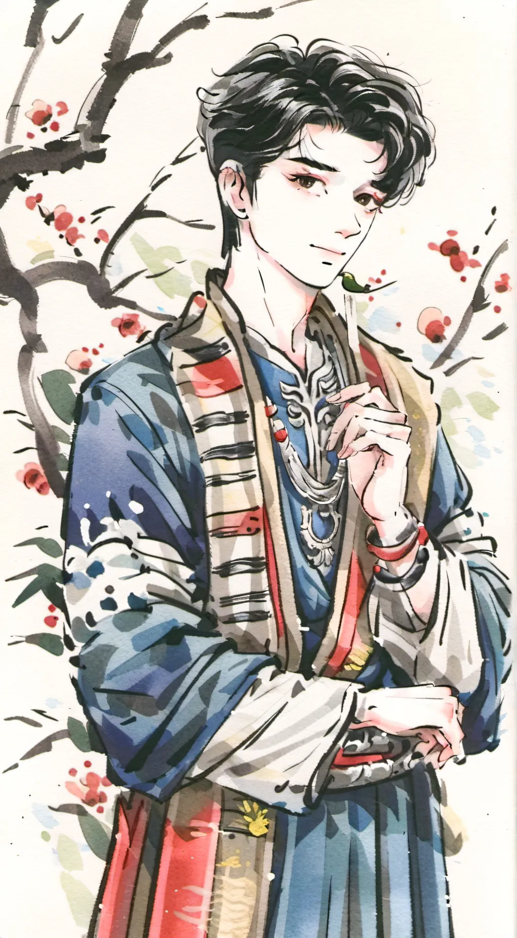 ai character: Ale background