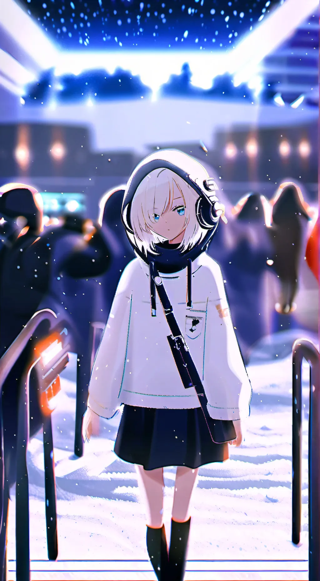 ai character: melody  background